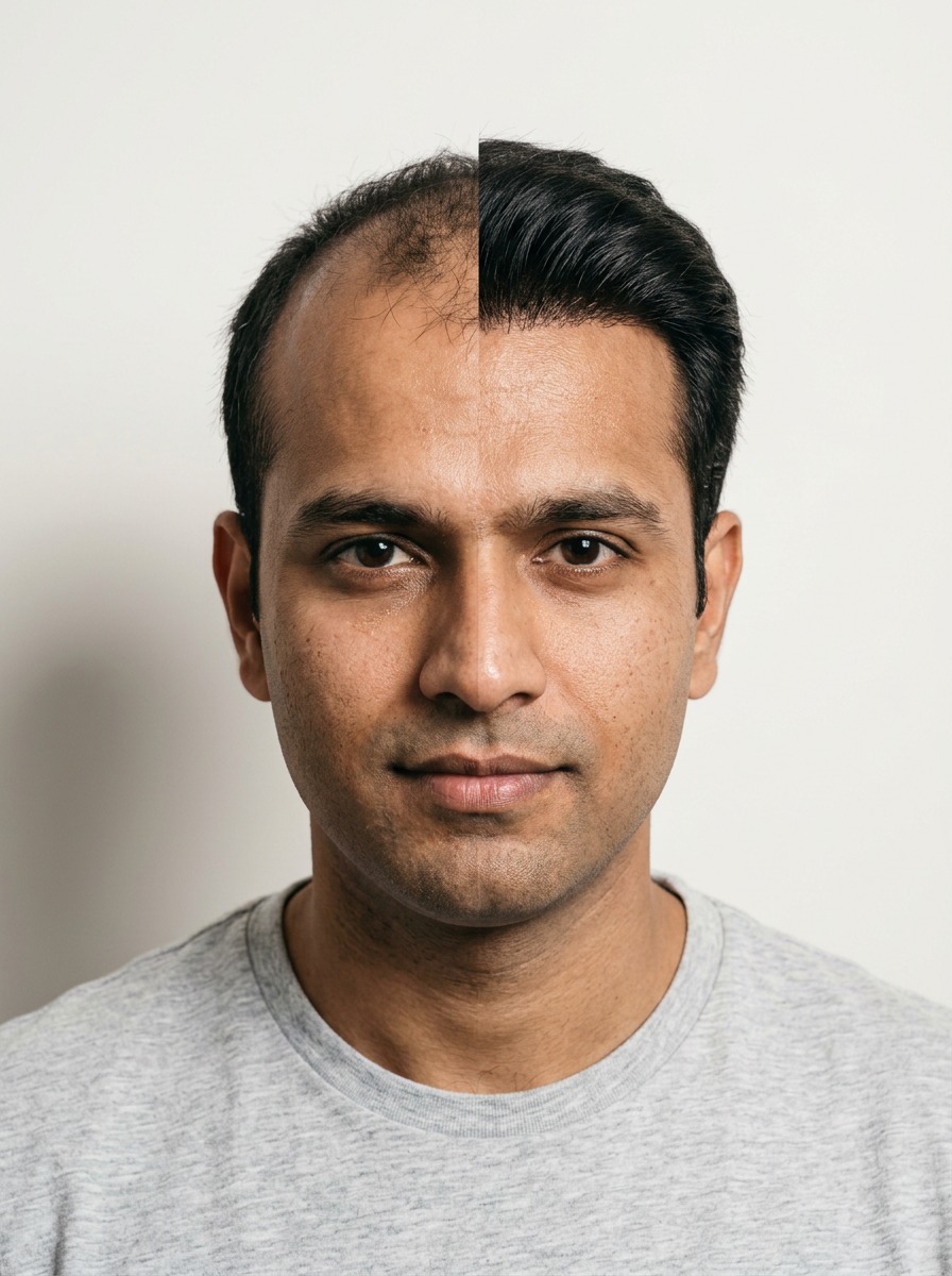 Unshaven FUE Hair Transplant