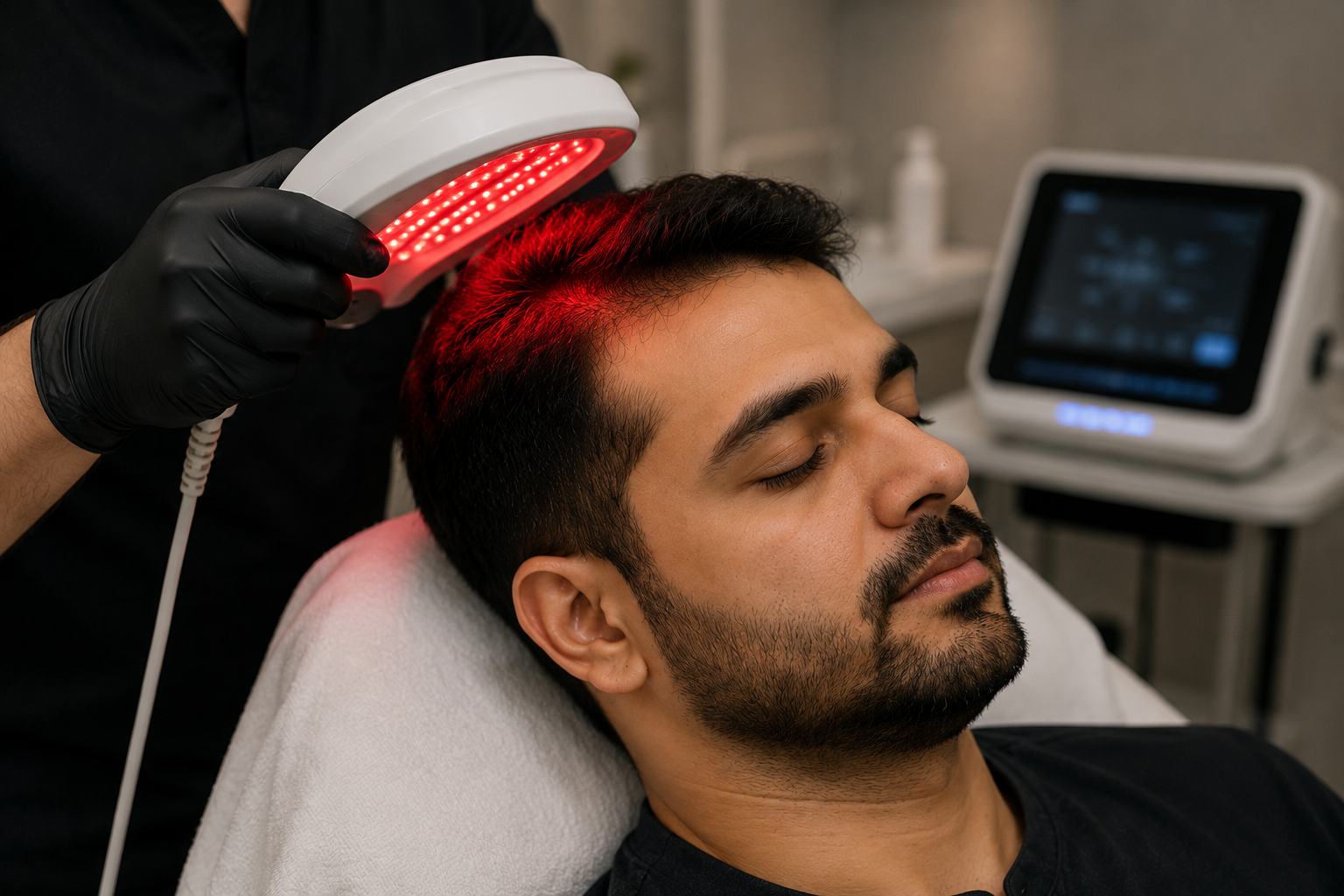 Step 2:- Low-Level Laser Therapy