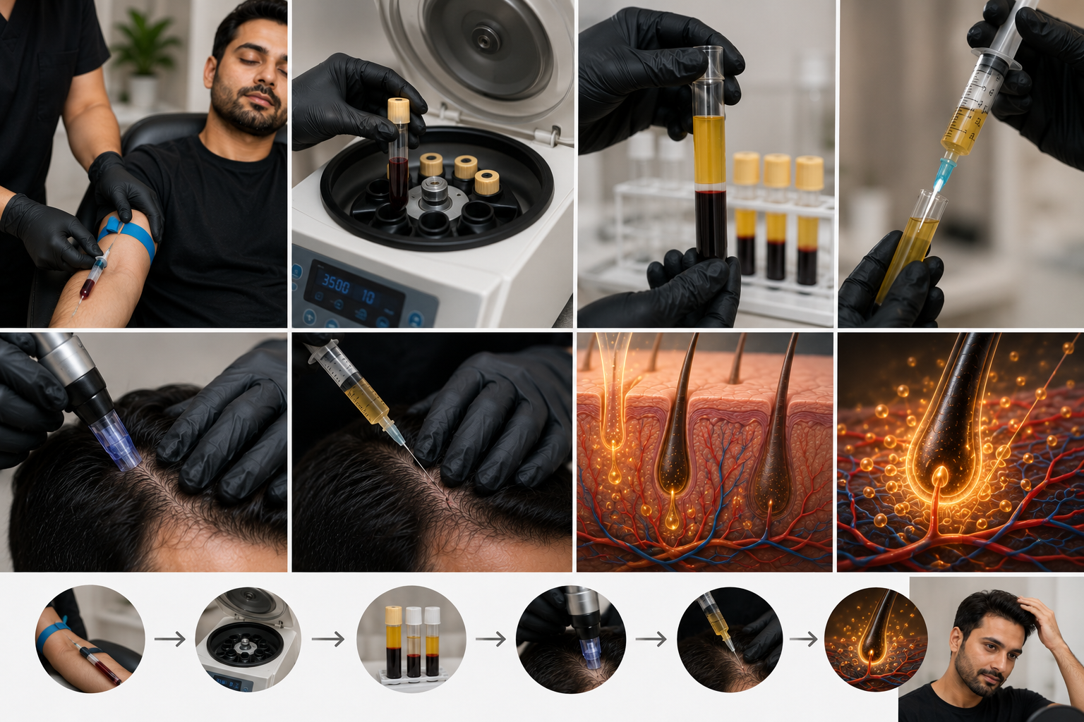 Step 2 Growth Factor Infusion via Micro-needling